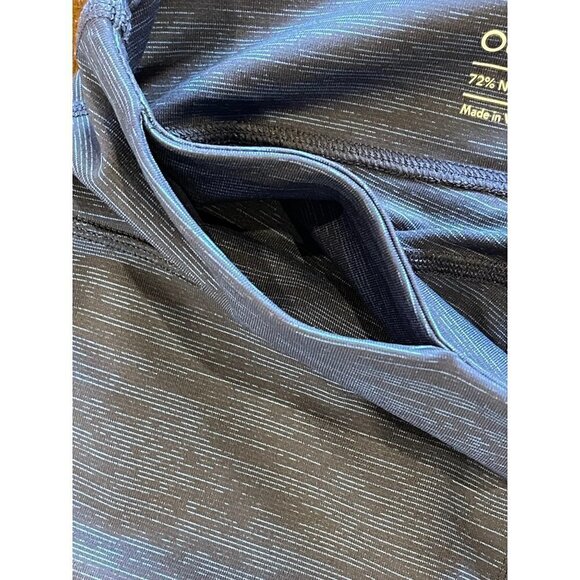 Outdoor Voices Navy Blue Space Dye Pull On Leggings Size‎ Small - Picture 7 of 7